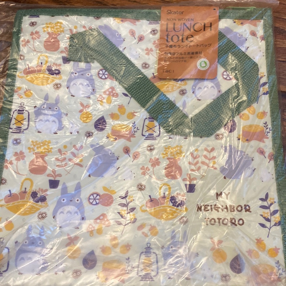 New my neighbor Totoro lunch tote